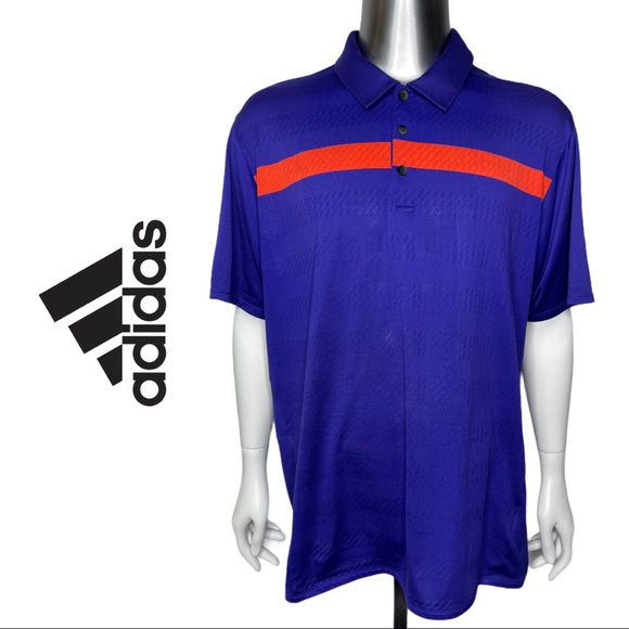 adidas Other - 🌸2/$30🌸 Men’s Adidas ClimaCool Golf Shirt XXL Purple Red